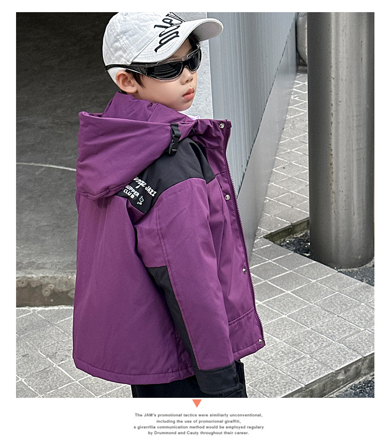 史努比儿童冲锋衣三合一羽绒服男童女童中小童新款冬季外套