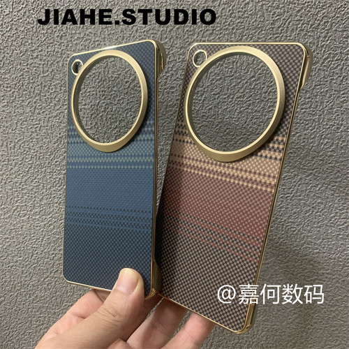 仿凯夫拉纹碳纤维纹无边框高级感商务皮纹适用OPPOFindx8s手机壳Findx8pro保护壳磁吸硬壳轻薄简约潮男轻奢新