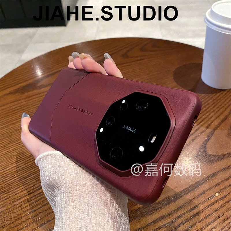 秒变非凡大师适用华为mate60pro手机壳Pura70pro硬壳nova12pro纳帕皮质mate50保护壳mate40简约mate70pro男女