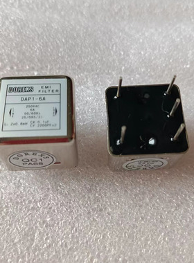 DOREXS单相交流220V电源滤波器EMI滤波器PCB板载式噪声DAP1-3A/6A