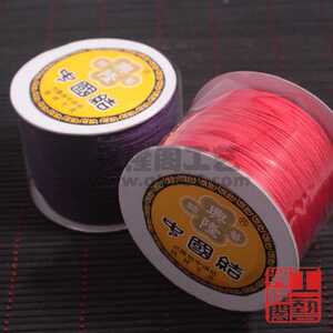 DIY串珠线珠宝线71号半特细线玉线串珠线纺织线红绳子