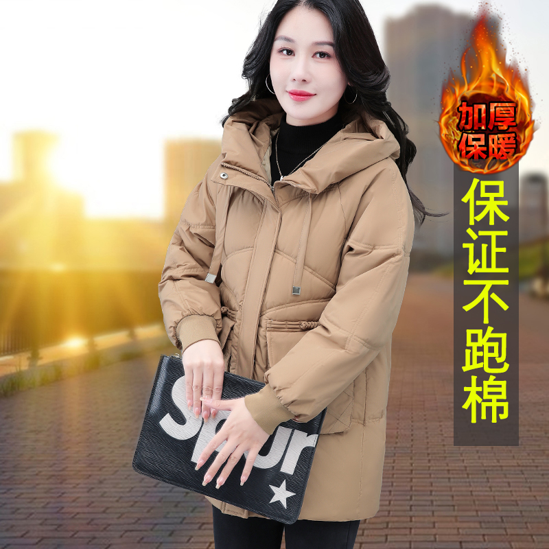加厚羽绒棉服女士冬季保暖