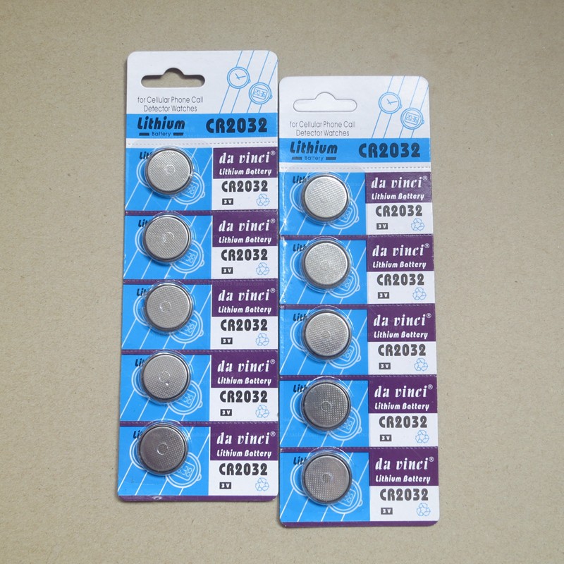 纽扣电池CR2032适用于遥控器钥匙电子体重秤主板小米盒子电视