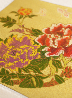 南京云锦金宝地蝶恋花传统非遗工艺品真金装饰画高档礼品工艺品