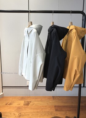 牛货系列~无需言语的高及！防风防水白鹅绒连帽冲锋衣短款羽绒服