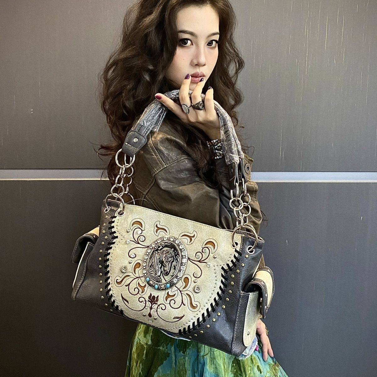 蒙大拿包西部古着vintage中古包腋下小众复古托特亚文化单肩包女,箱包皮具/热销女包/男包,通用款女包,淘宝优惠券,粉丝福利购,淘宝优惠卷