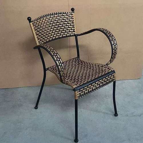 现代整装防水耐磨院休闲单人款藤椅编织椅户外庭院阳台手工仿藤椅