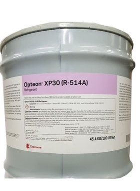 科慕冷媒/R514A制冷剂原厂包装 规格净重90.8KG桶