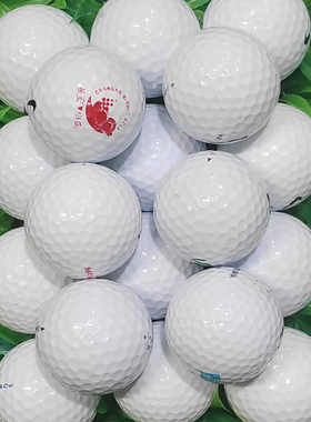 高尔夫球Titleist proV1X泰勒梅srixon卡拉威红马三四层二手彩球