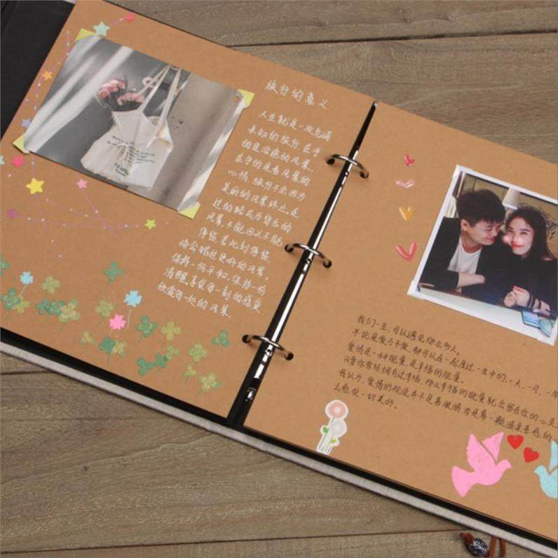 留言簿礼物生日日记本手工情人节婚礼青春大容量创意结婚儿童防潮|ruв категории фестиваль товаров/подарок, творческие подарки, альбом/фотоальбом - от Buy2taobao.com для оказания профессиональной услуги покупки агента Taobao