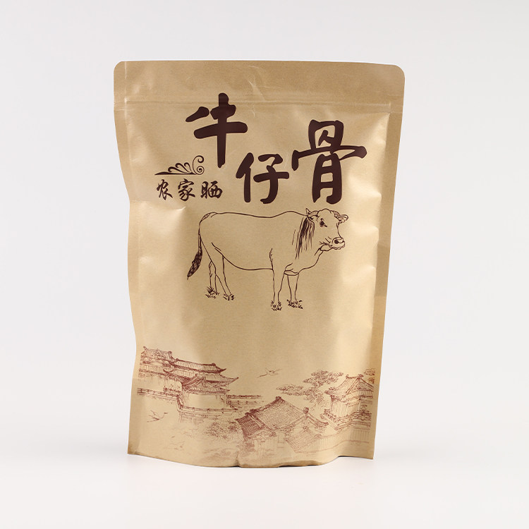 温州特产 牛仔骨大片牛排散装原味牛肉农家晒蒸熟即食下酒菜500g