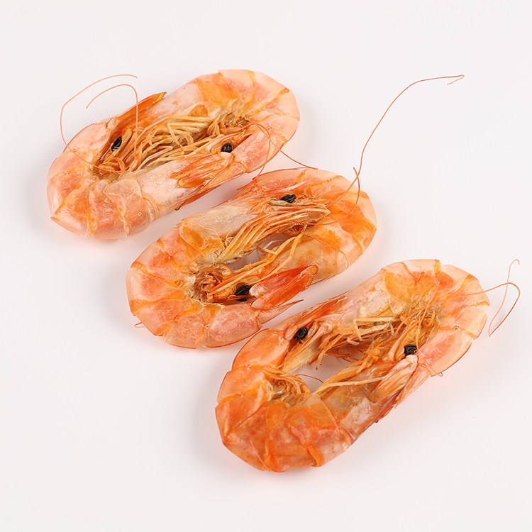 农产品东海大号对虾干即食原味500g海鲜干虾干货