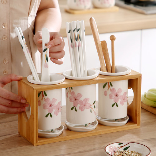 分类收纳快速沥水陶瓷材质易清洗