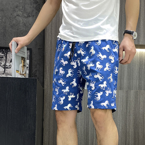 主推夏季新款男士大码时尚潮流休闲沙滩裤XZ313B-1-DK02-P25图片