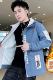 夹克男秋冬季派克服男士加绒加厚时尚连帽外套XZ313B-1-R1202-P70，男装夹克，星座313B-2
