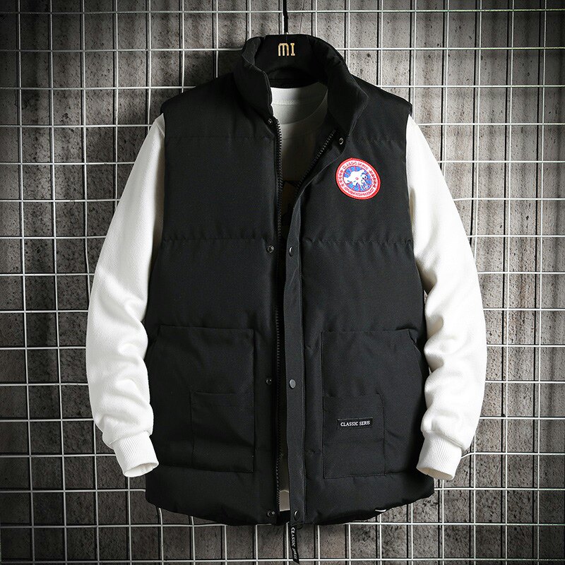 挂拍秋冬新款马甲男潮流帅气立领休闲外套XZ313B-1-M0908-P55,男装背心/马甲,星座313B-2