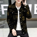 秋季新款高品质灯芯绒男士休闲小西服上衣外套XZ313B-1-XF351-P85，男装夹克，星座313B-2
