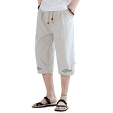 主推夏季新款休闲裤男士中国风七分裤XZ313B-1-DK6090-P28，男装休闲裤，星座313B-2