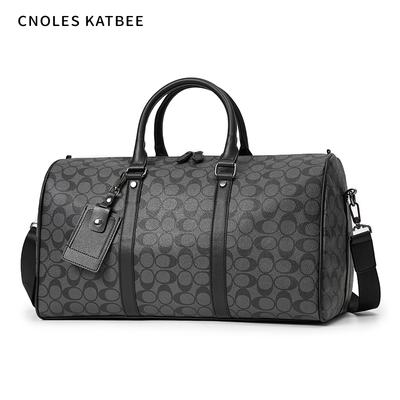 软皮旅行包大容量男士手提包男款