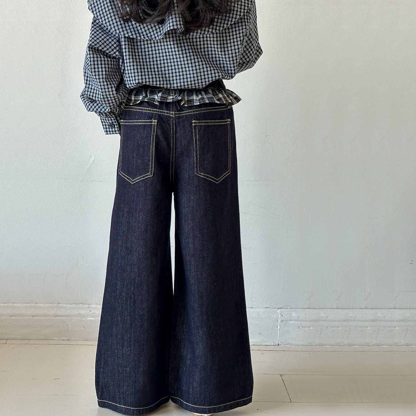 女童裤子春装2026新款儿童初中生宽松直筒裤女大童春秋阔腿牛仔裤,童装/婴儿装/亲子装,裤子,淘宝优惠券,粉丝福利购,淘宝优惠卷