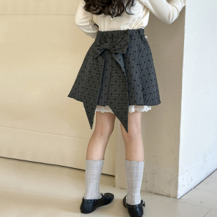 百褶裙女大童短裙初中生半身裙 儿童春季 女童半身裙春秋款 2026新款