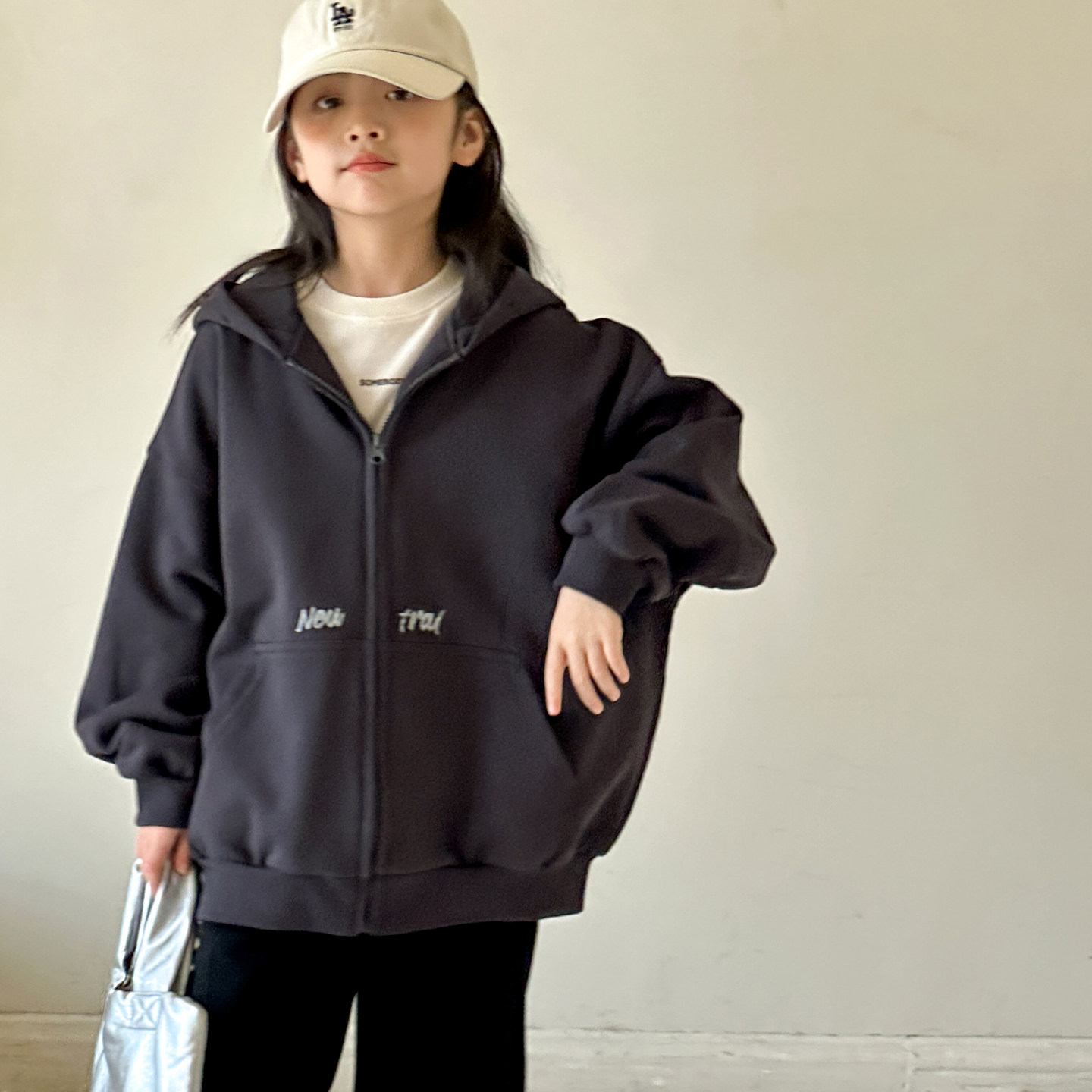 女童外套春秋款2026新款儿童洋气连帽开衫女大童秋装加厚磨毛上衣,童装/婴儿装/亲子装,普通外套,淘宝优惠券,粉丝福利购,淘宝优惠卷