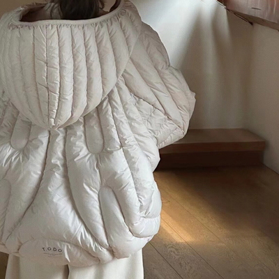 女童羽绒服外套白鸭绒上衣