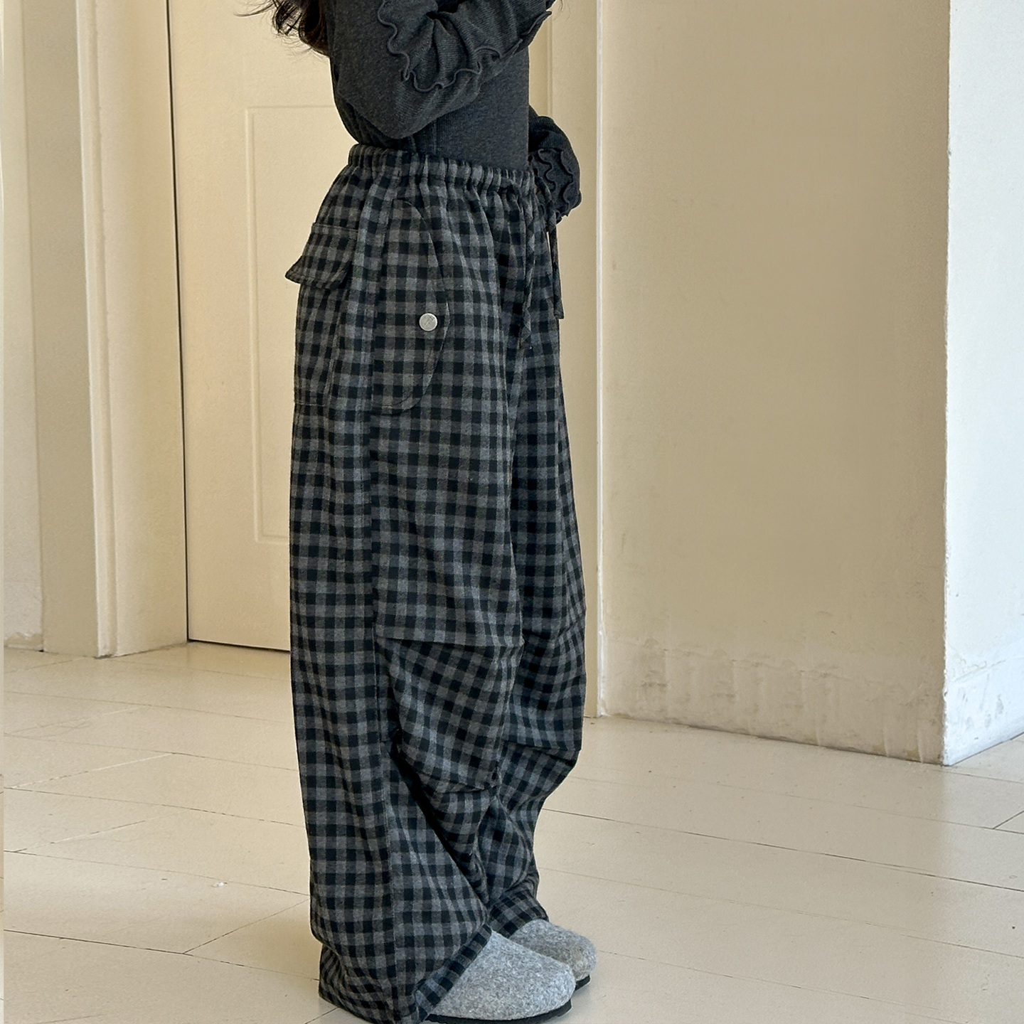女童裤子春秋款2025新款儿童