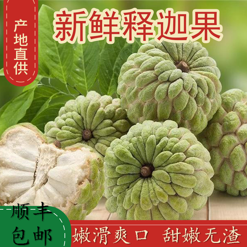 释迦果新鲜采摘新鲜现发