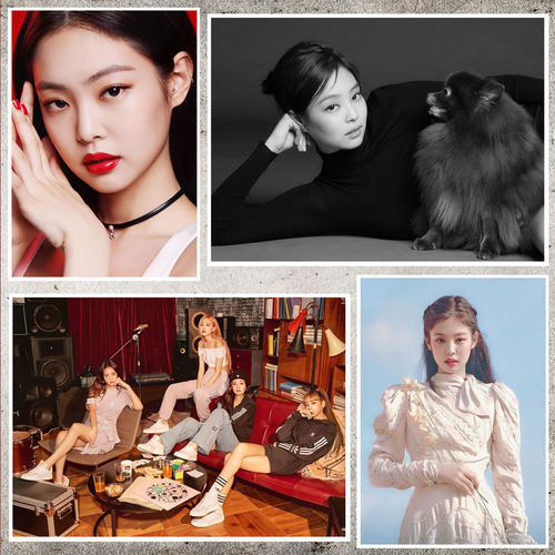 金智妮女团海报韩国美女墙画