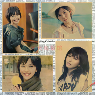 孙燕姿海报 80年代美女歌星画报酒吧咖啡厅宿舍牛皮纸装饰墙画753