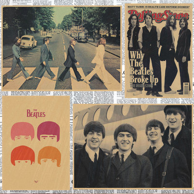 TheBeatles披头士摇滚乐队海报