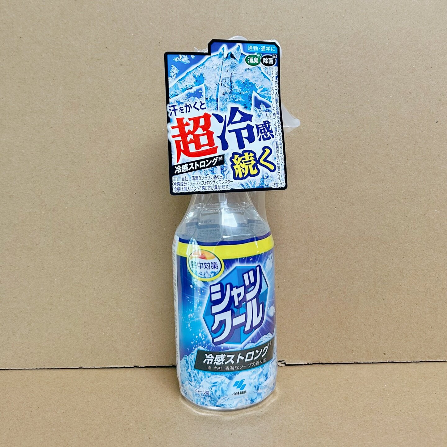 日本小林制药桐灰冰爽快清凉冷感喷雾止汗防暑提神军训降温神器