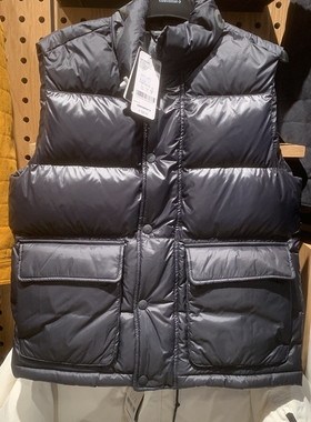 Converse匡威新品男子休闲百搭轻便羽绒保暖马甲背心10017093-A03