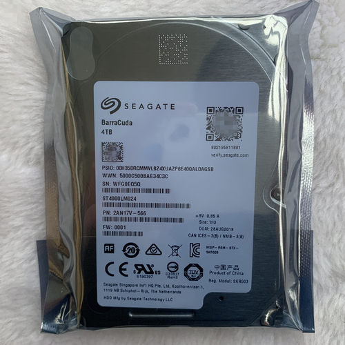 全新希捷2.5寸4t电脑笔记本硬盘