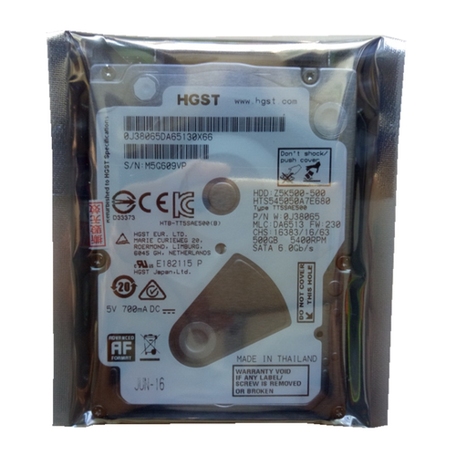 全新笔记本电脑硬盘日立500G