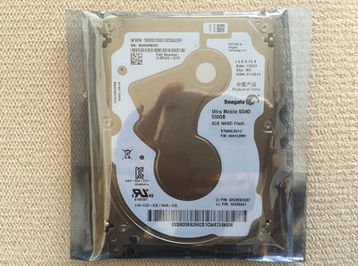 500G希捷笔记本固态混合硬盘5MM