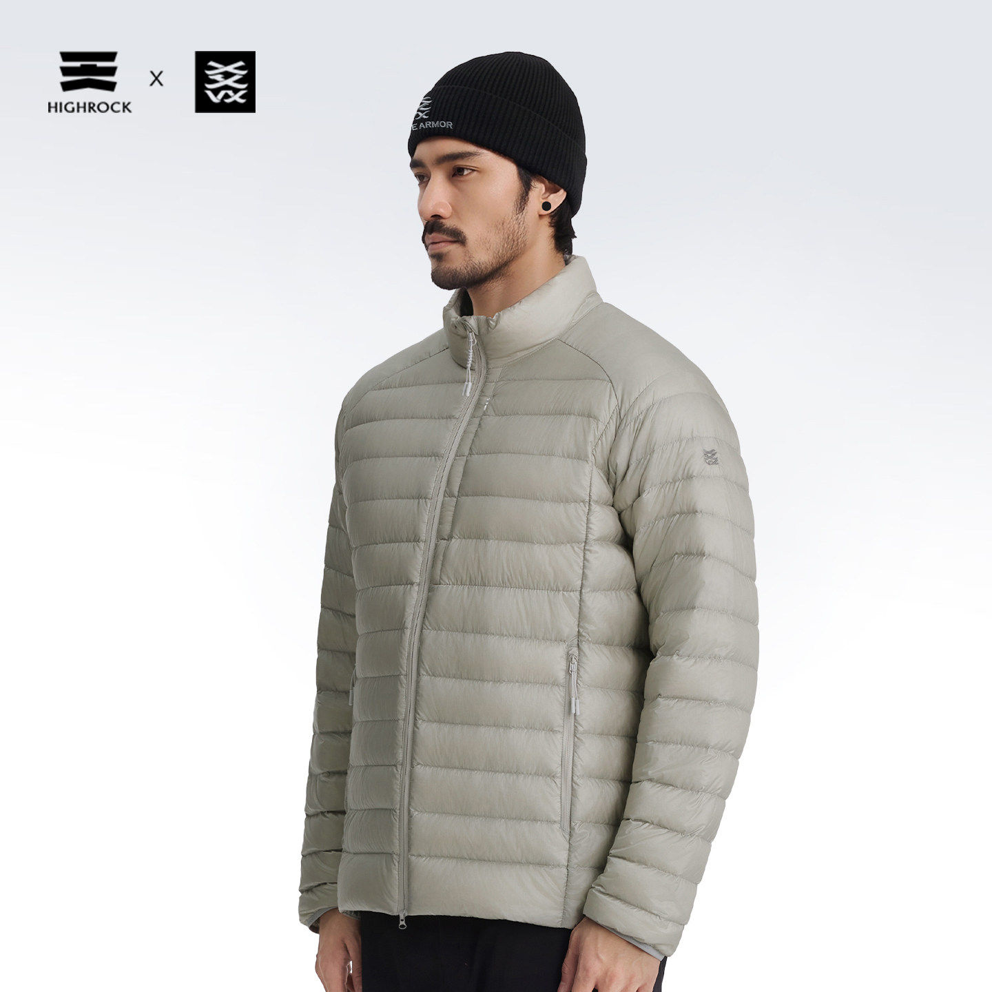 【排骨羽绒服】天石鹅铠甲700蓬户外轻薄羽绒立领内胆外套男GD468