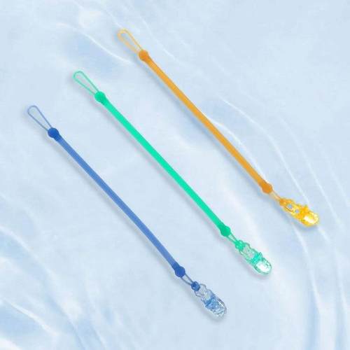 新品促销 硅胶防掉链条婴儿安抚奶嘴牙胶玩嘴咬咬乐防摔硅胶链条