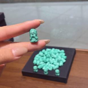 菱镁矿四不扎基diy配件手工编织手绳项链佛珠手链手串文玩配饰