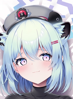 高清复刻 蔚蓝档案间宵时雨 C107二次元等身抱枕套动漫周边手游