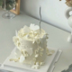 花梵日记 人间白月光主题蛋糕女生生日蛋糕广州同城送