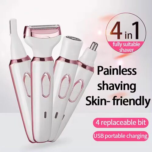 4 in1 Electric Hair Removal Portable Shaver Body Depilator
