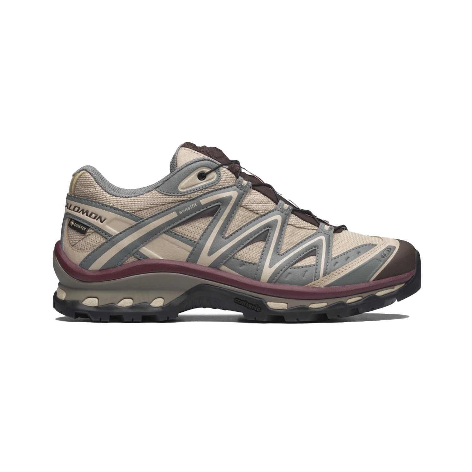 SALOMON萨洛蒙 XT-Quest GTX 棕灰减震防水低帮跑步鞋491278图片
