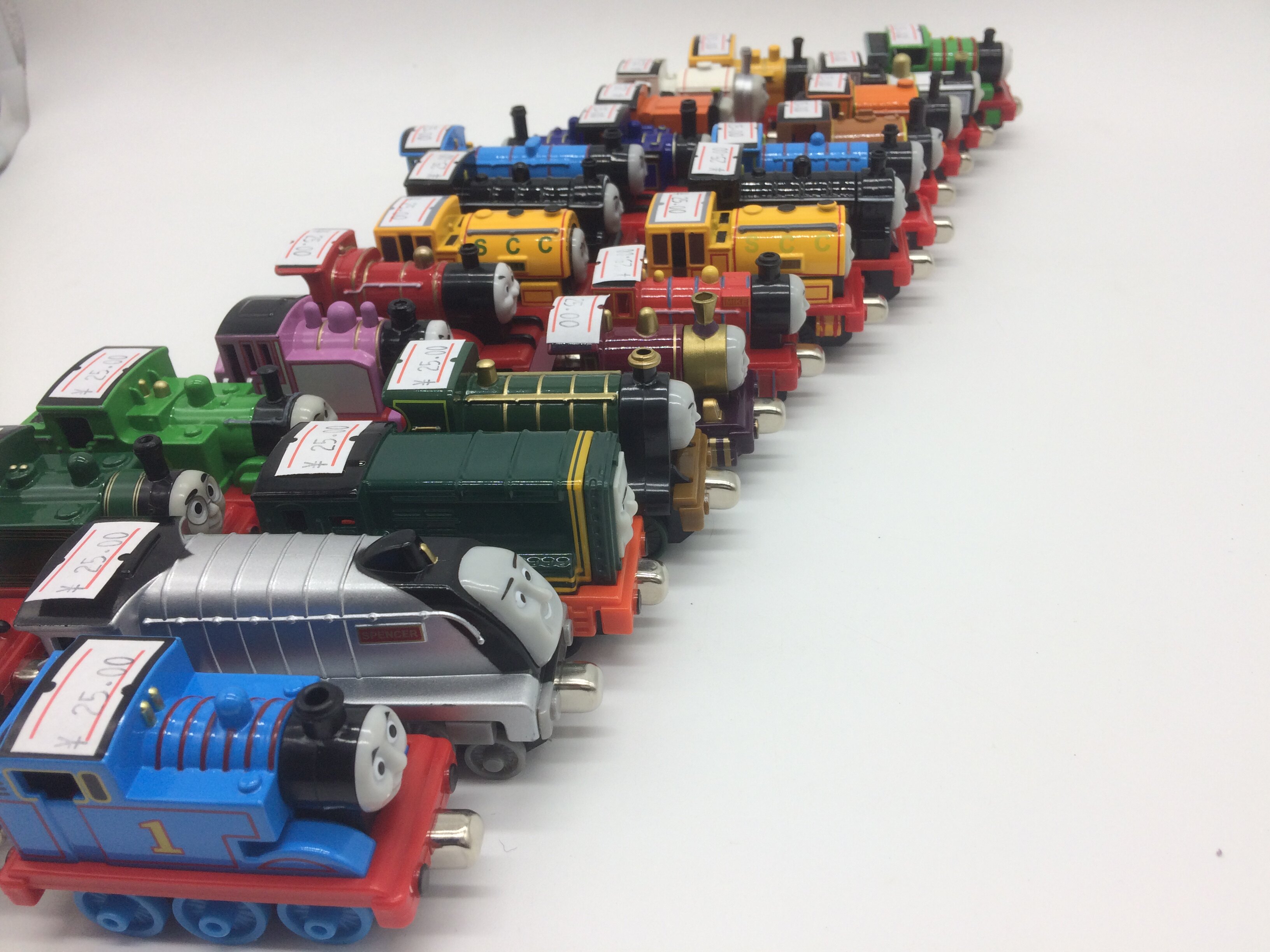 包邮正品合金金属磁性托马斯小火车哈维船长达克茉贝利查理高登01