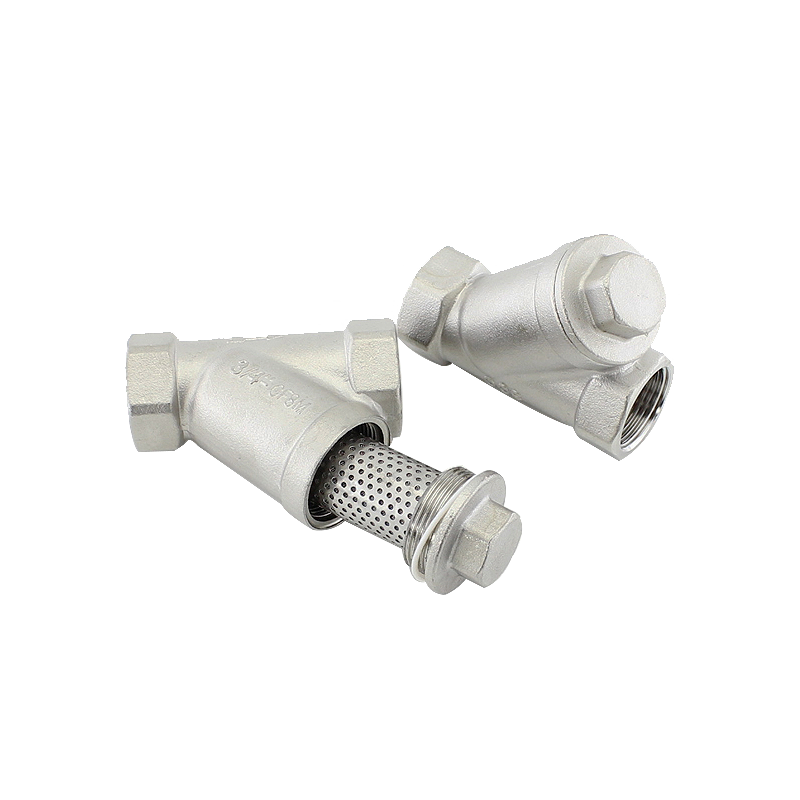 GL11W-16P 正304 不銹鋼絲口Y型過濾器 螺紋過濾器DN15-DN50