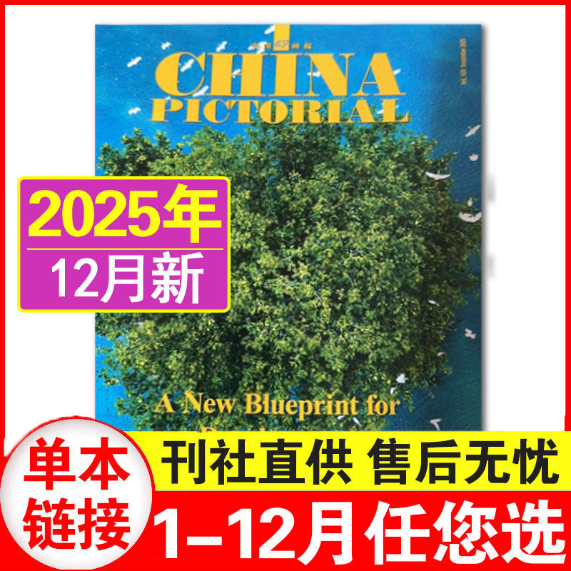 12月现货】中国画报英文版杂志2025年1-12月+2024/2023年1-12月商业文化经济生活英文画报英语期刊杂志
