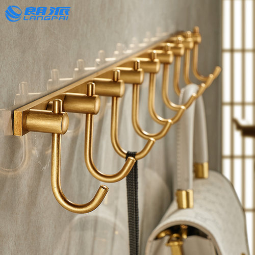 全铜挂衣钩进门入户衣服挂钩壁挂