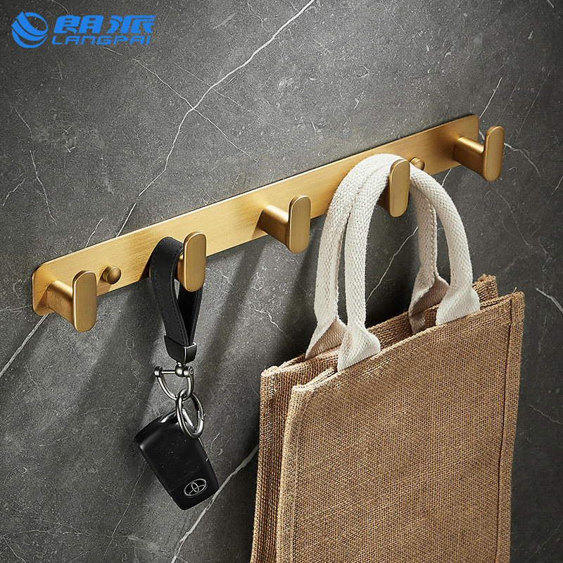 全铜挂衣钩壁挂墙壁进门入户衣帽钩玄关衣柜免打孔仿古衣服挂钩子,家装主材,挂钩/挂衣钩,淘宝优惠券,粉丝福利购,淘宝优惠卷