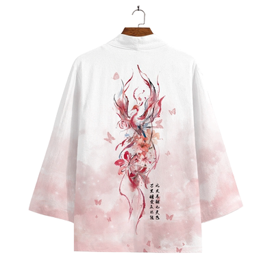 风和逸七分袖龙年外套